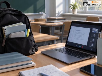 Через часті тривоги житомирські ліцеї змінюють формат навчання: хто ходитиме на уроки очно