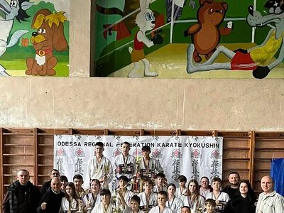 Спортсмени з Миколаївщини здобули медалі на Кубку Одеської області з кіокушин карате