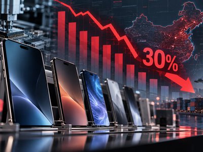 Ринок смартфонів обвалився на 22%: китайські компанії зазнали найбільших втрат