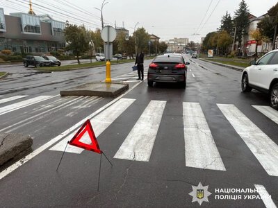 У Вінниці водій Hyundai збив жінку на пішохідному переході