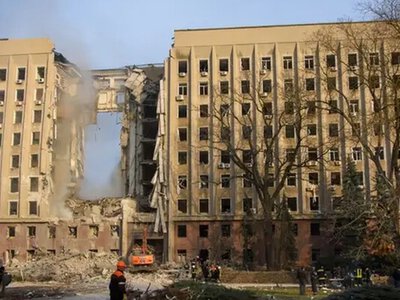 Данію залучать до відбудови зруйнованої будівлі Миколаївської ОВА
