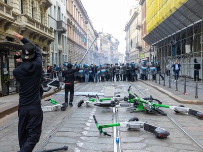 У Болоньї оцінено збитки від протестів 17 жовтня в 250 тисяч євро