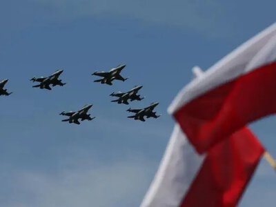 Польща втретє за добу підняла винищувачі через атаки рф по Україні