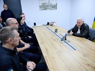 Ігор Терехов відзначив рятувальників (фото)