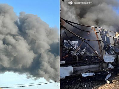 Росія атакувала склади у передмісті Дніпра: троє поранених