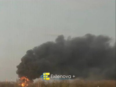 Дрони підпалили нафтоперекачувальну станцію в Тамбовській області Росії