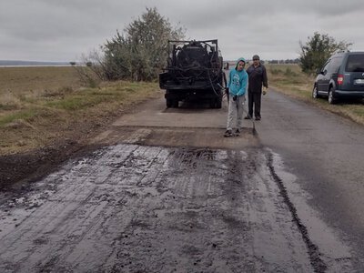 У Ренійській громаді ремонтують дорогу для безпечного руху шкільних автобусів та екстрених служб