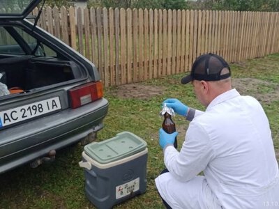 Відбувся відбір проб води на річках Турія та Стохід