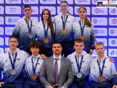 Звягельський каратист привіз срібло з чемпіонату світу в Польщі