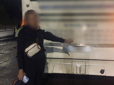 Поблизу Рівного міжнародний автобус забув на АЗС пасажирку