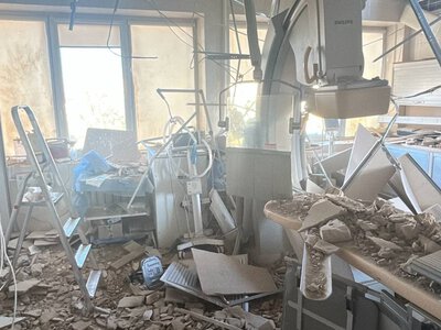Росіяни у Києві вдарили по Інституту кардіології імені Стражеска