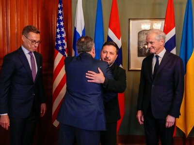 В Осло розпочалась зустріч Зеленського з американською делегацією на чолі з спецпредставником Трампа Віткоффом. ФОТО