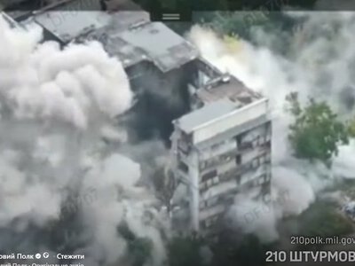 FPV-дрони залітали у вікна й двері: 210 ошп показав ураження російських піхотинців у міській забудові на Донеччині