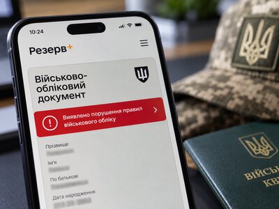 Коли зникає порушення у «Резерв+» після сплати штрафу