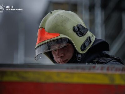 На Вінниччині внаслідок російської атаки виникла пожежа на об’єкті критичної інфраструктури