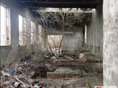 Зарості всередині, а ціна — від 139 гривень за «квадрат»: на Овруччині вп’яте продають будівлю
