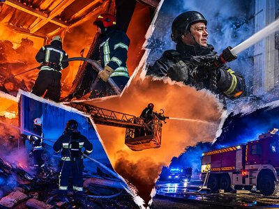 У ДСНС Хмельниччини показали, як ліквідовували пожежі на підприємствах після атак БпЛА (ФОТО)