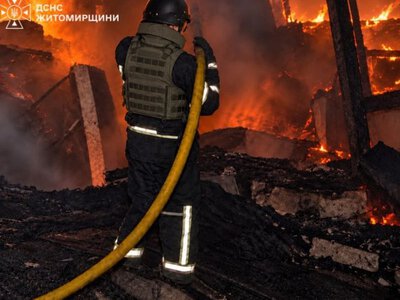 ​Росія атакувала Житомирську область: під удар потрапило підприємство