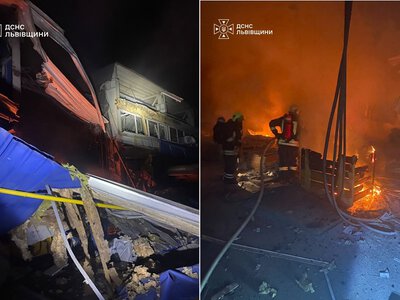 рф атакувала підприємство на Жовківщині. Постраждали двоє працівників