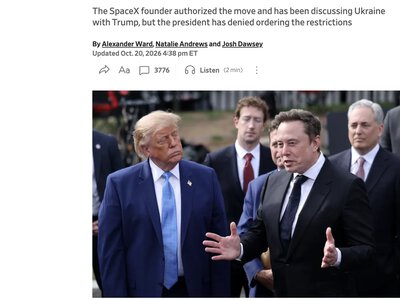 Стало відомо, як Маск обмежував роботу Starlink для українських військових — WSJ