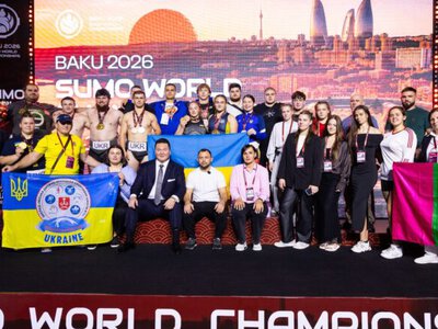 Збірна України вперше стала найсильнішою командою світу із сумо: внесок військових – сім медалей