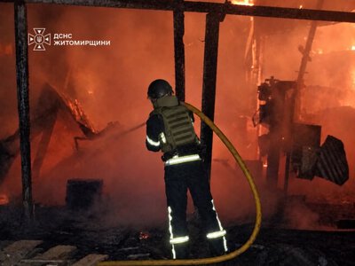 Віталій Бунечко: Ворог знов поцілив у цивільний об’єкт на Житомирщині