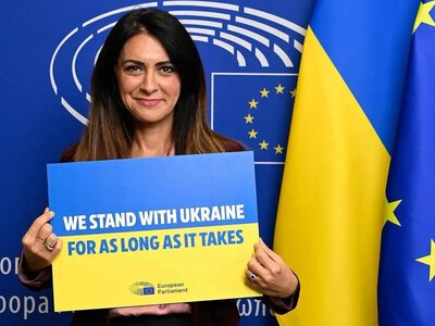 Віцепрезидентка Європарламенту закликала допомогти людям в Олешках і оголосила голодування