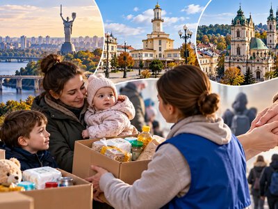 Гуманітарна допомога від Спільноти Святого Егідія: як зареєструватися у трьох містах