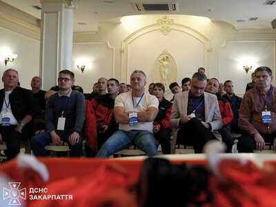 На Закарпатті провели міжнародний тренінг для рятувальників
