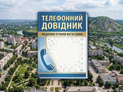 Телефонный справочник номеров медицинских учреждений Изюма