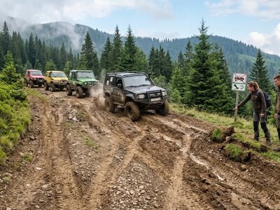 Джипінг у заповідниках Карпат: депутати Львівщини пропонують нові правила