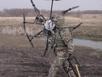 До 90 кілограмів вантажу: армія Росії розвиває важкі мультикоптери