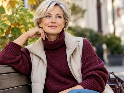 Після 50 ці светри та жилети допоможуть виглядати молодшою: що обрати на осінь