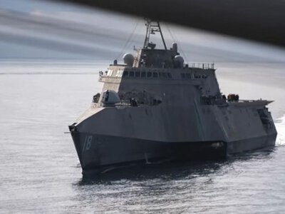 Китай спостерігає за американським військовим кораблем в Південнокитайському морі (ВІДЕО)