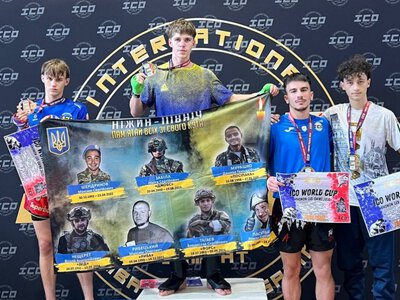  Студент із Ніжина став дворазовим чемпіоном світу з бойових мистецтв 