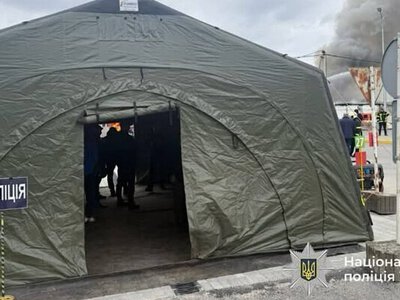 У Печерському районі Києва відкрили штаб допомоги постраждалим від атаки