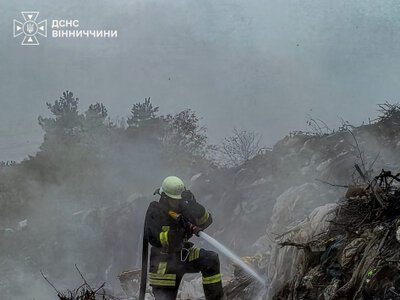 На Вінниччині за добу зафіксували 12 пожеж: горіли будинки та сміттєзвалища