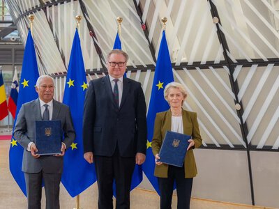 Качка офіційно розпочав виконання обов’язків посла України при Європейському Союзі