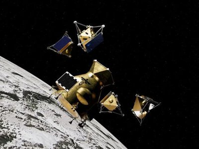 NASA відправить чотири дрони на південний полюс Місяця до кінця 2028 року