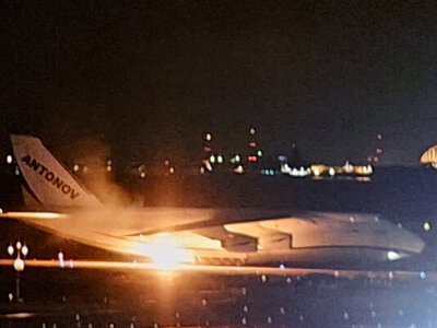 Тривога після посадки українського Ан-124 у Японії: злітну смугу закрили на 15 хвилин