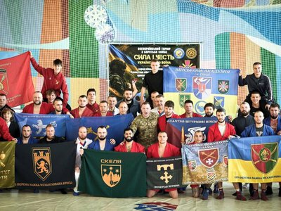 Військовослужбовець 91 окремої Охтирської бригади підтримки став кращим на змаганнях із самбо