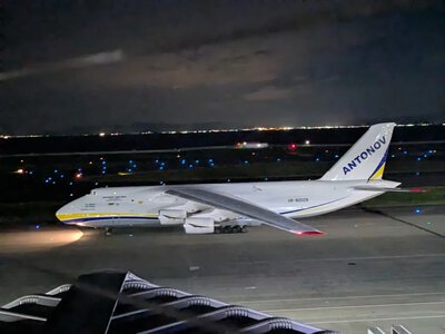 У Японії загорівся український вантажний літак Ан-124 «Руслан»