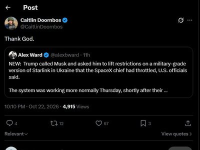 Трамп анонсував зняття обмежень на Starlink в Україні: реакція Офісу президента на зміни