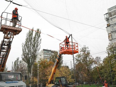 У Запоріжжі вже встановили 318 тисяч м² антидронових сіток: планують захистити 24 км маршрутів