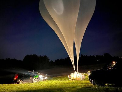 У Литві дві повітряні кулі з контрабандними цигарками вибухнули після зіткнення з лініями електропередачі