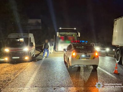 Автобус Одеса — Кишинів збив пішохідку на Одещині