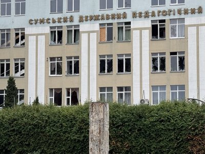 Ворожа атака пошкодила чотири корпуси педуніверситету в Сумах