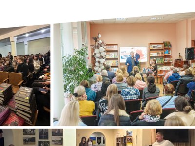 Амбасадор VinBookFest Андрій Кокотюха провів у Вінниці сім творчих зустрічей