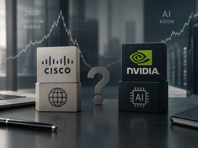 NVIDIA і Cisco: чи може історія дотком-бульбашки повторитися на ринку AI?