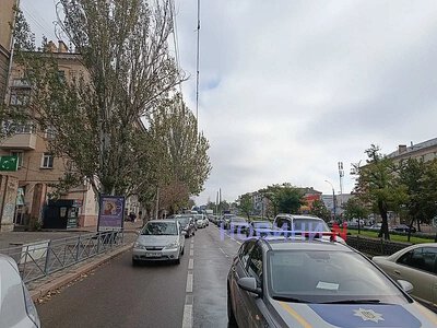 Два Nissan зіткнулися на проспекті в Миколаєві - утворився затор